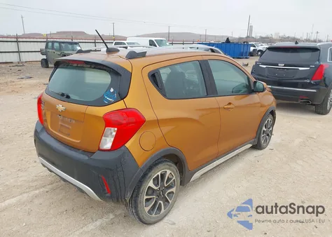 2019 Chevrolet Spark Activ Cvt из США, поврежденный, VIN KL8CH6SA1KC736227